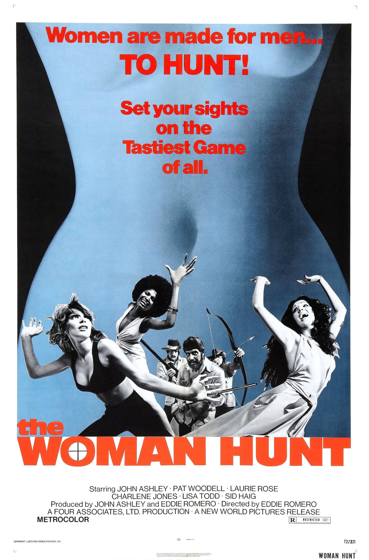 Woman Hunt 01 Movie Magnet