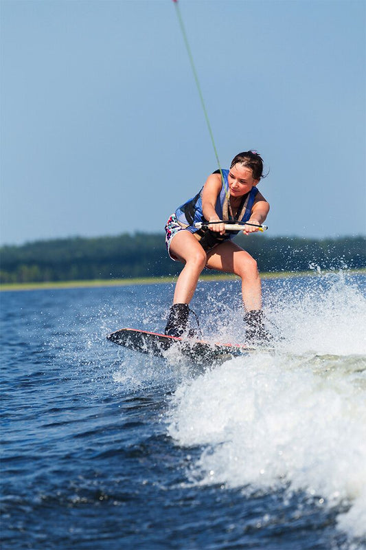 Woman Surfing In The Sea Water Sports Painting Jigsaw Puzzle