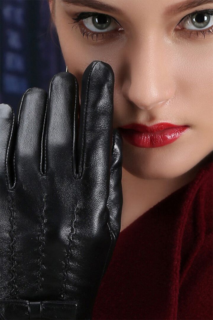 Woman Using Perfume On Gloves Print Wall Art Home Decor Poster