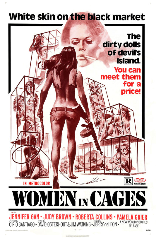Women In Cages 01 Movie Magnet