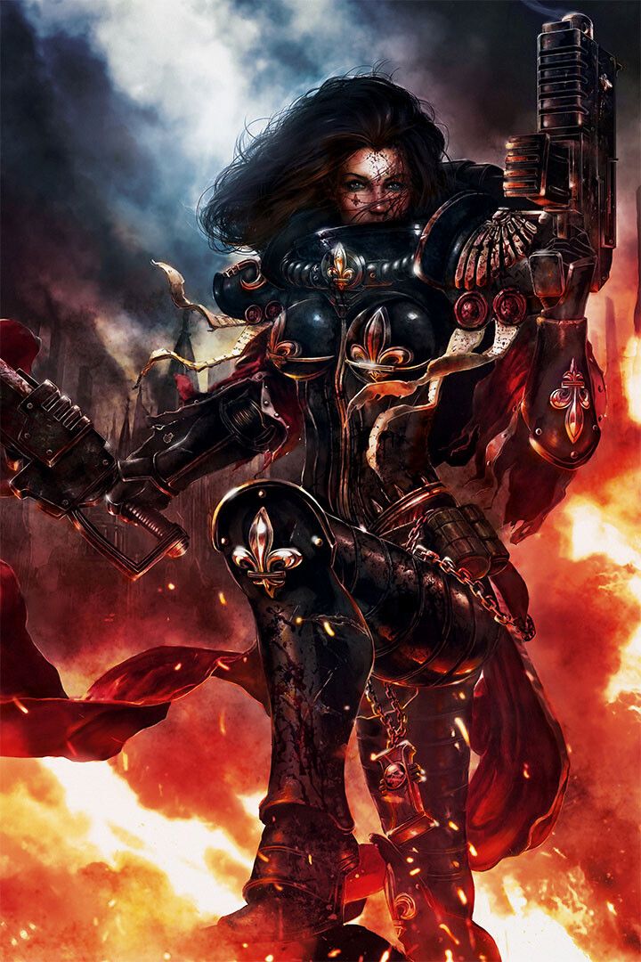Women Of Chaos Fantasy Design Picture Print Magnet