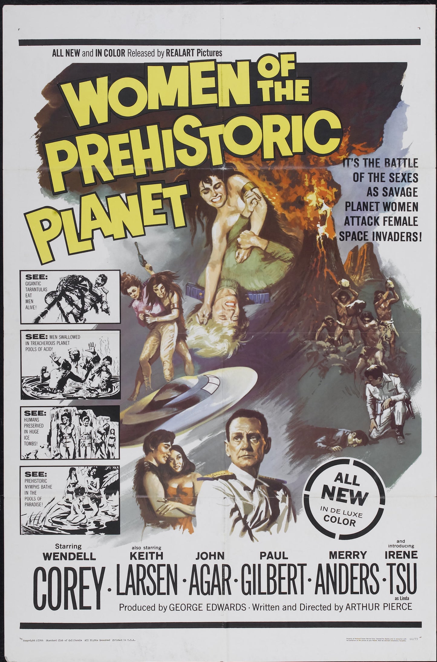 Women Of Prehistoric Planet 01 Movie Poster