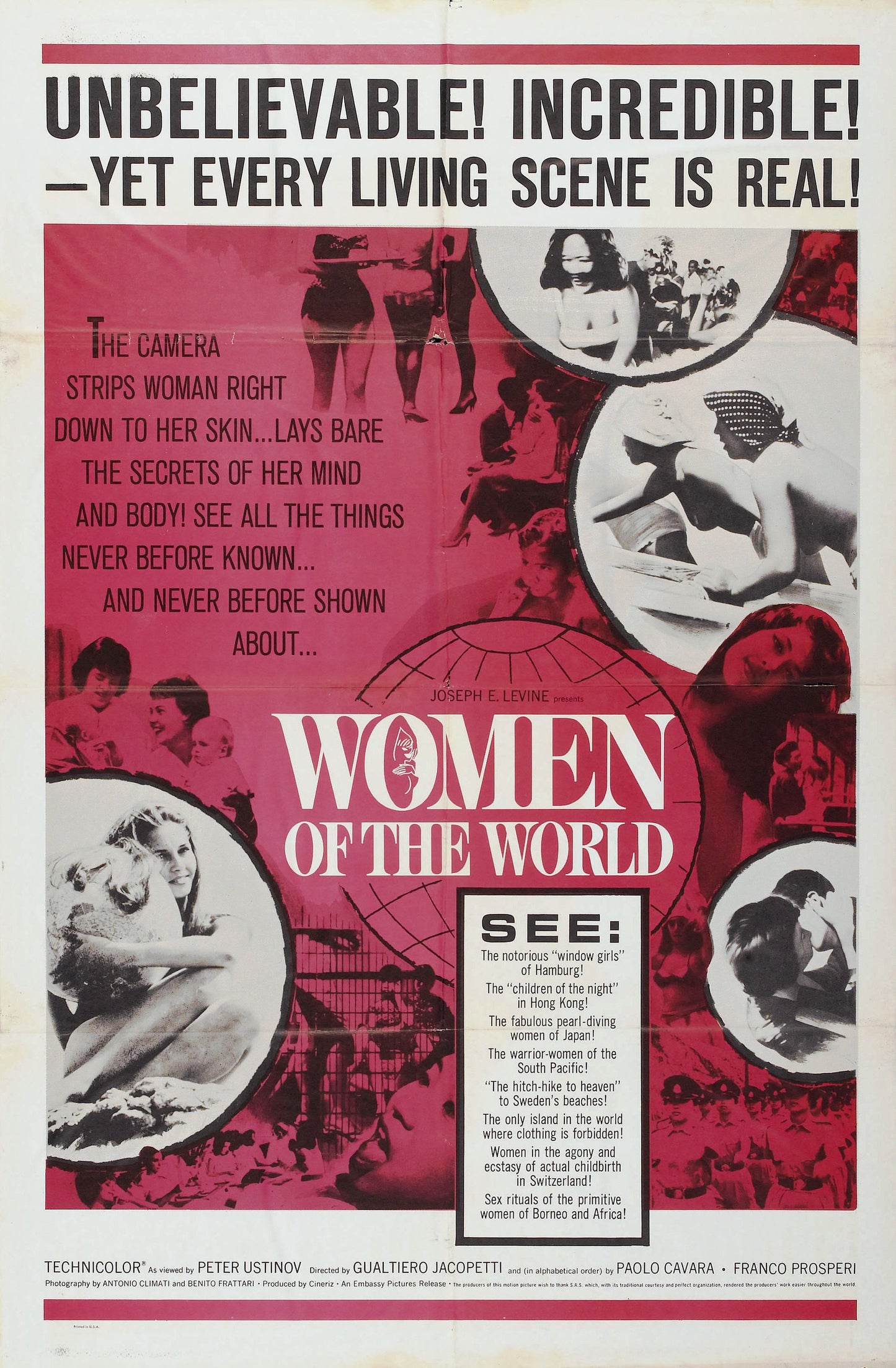 Women Of World 01 Movie Magnet
