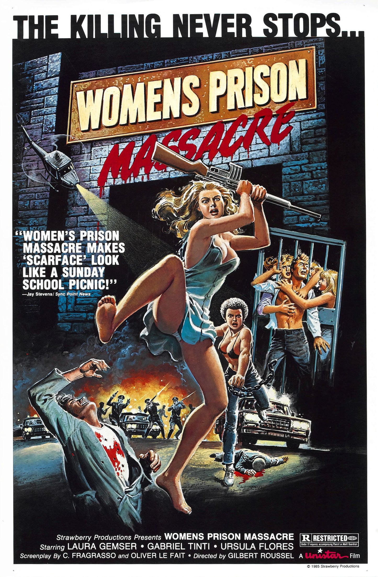 Womens Prison Massacre 01 Movie Magnet