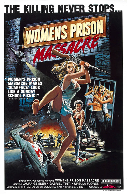 Womens Prison Massacre 01 Movie Magnet
