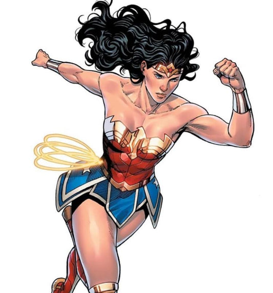 Wonder Woman Action Hero Print Poster
