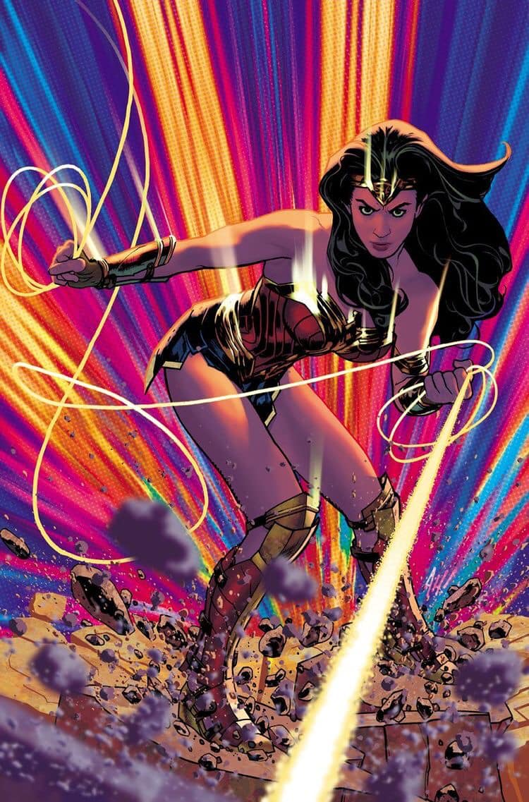 Wonder Woman Action Illustration Jigsaw Puzzle
