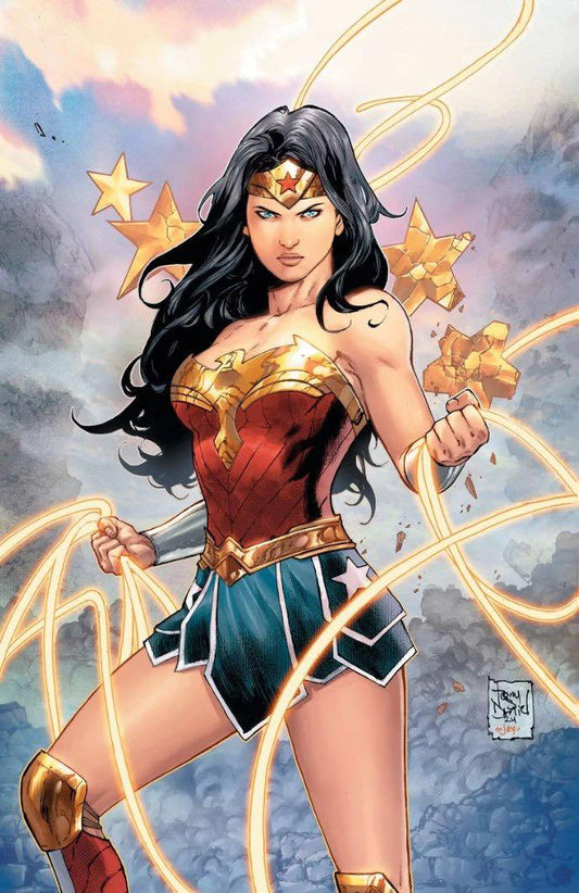 Wonder Woman Action Portrait (9) Print Poster