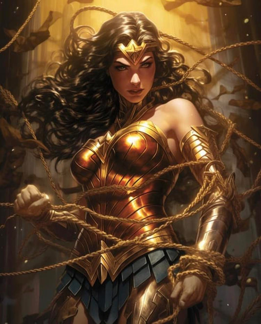 Wonder Woman Action Pose (2) Print Poster