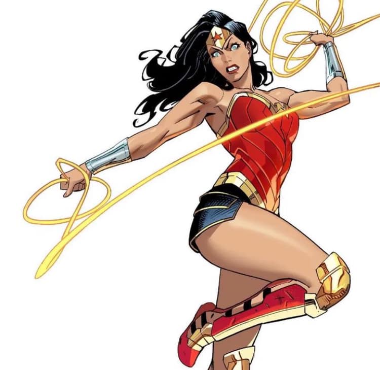 Wonder Woman Action Pose (3) Jigsaw Puzzle