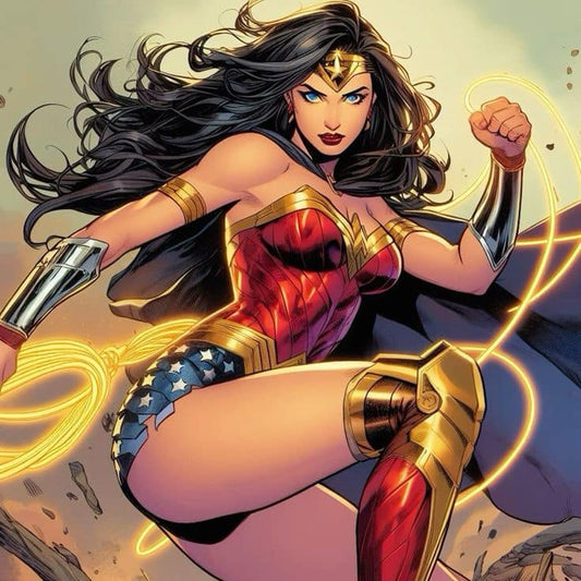 Wonder Woman Action Pose (6) Print Poster