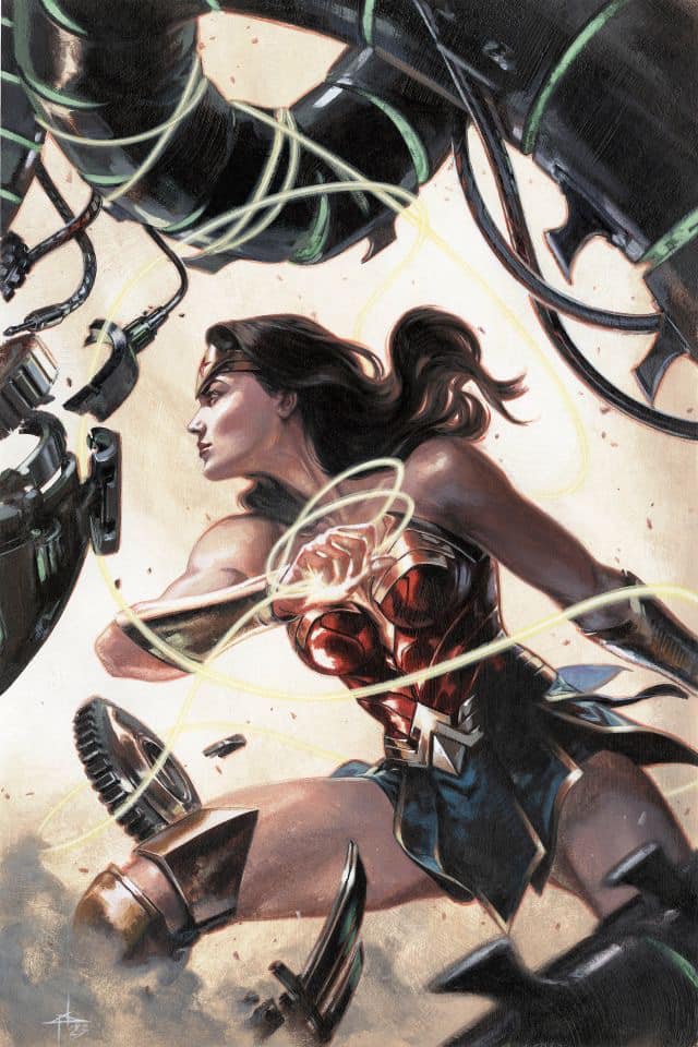 Wonder Woman Action Scene (1) Jigsaw Puzzle