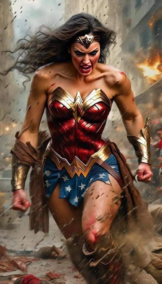 Wonder Woman Action Scene (2) Jigsaw Puzzle