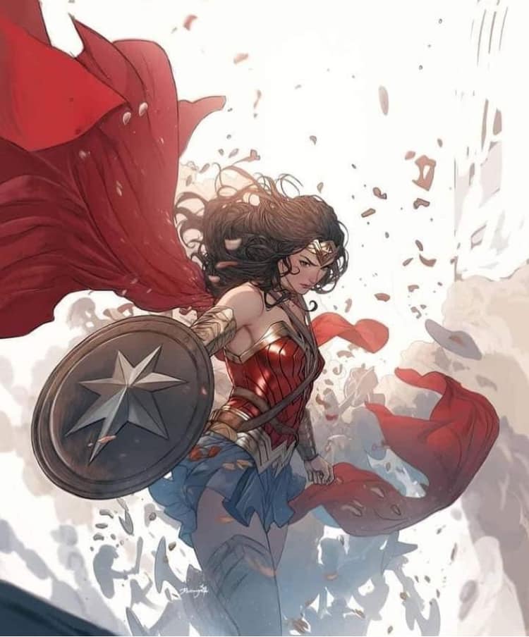 Wonder Woman Action Scene (5) Jigsaw Puzzle