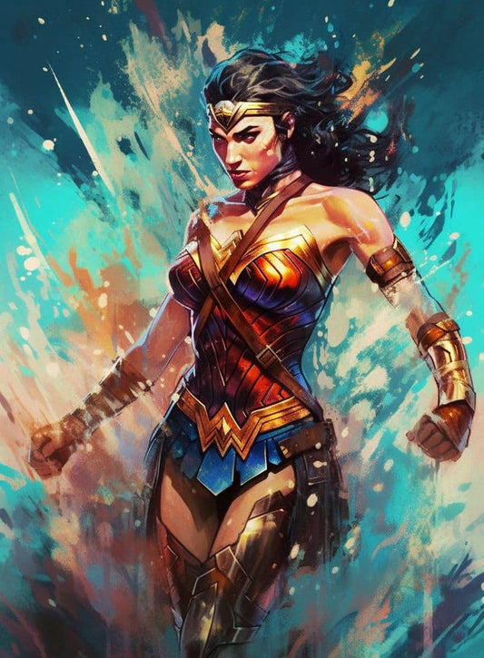 Wonder Woman Artwork Print Poster