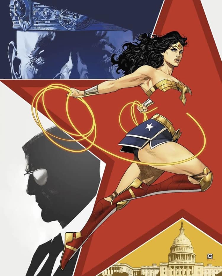 Wonder Woman Artwork Action Print Poster