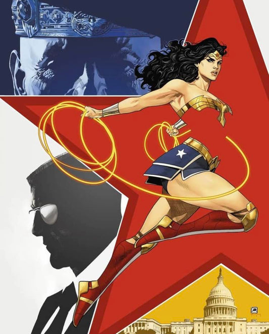 Wonder Woman Artwork Action Print Poster
