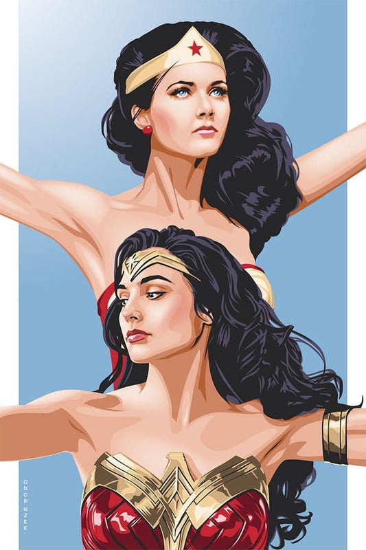 Wonder Woman Artwork Portrait Print Poster