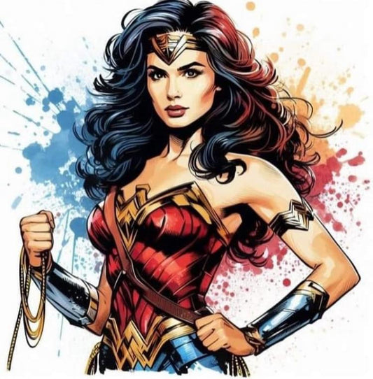 Wonder Woman Artwork (2) Print Poster