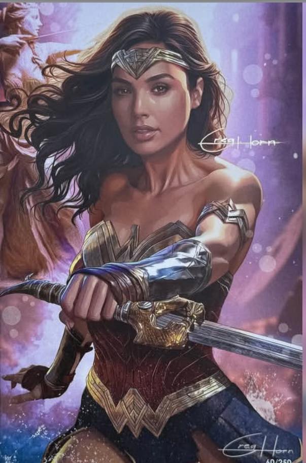 Wonder Woman Artwork (3) Jigsaw Puzzle