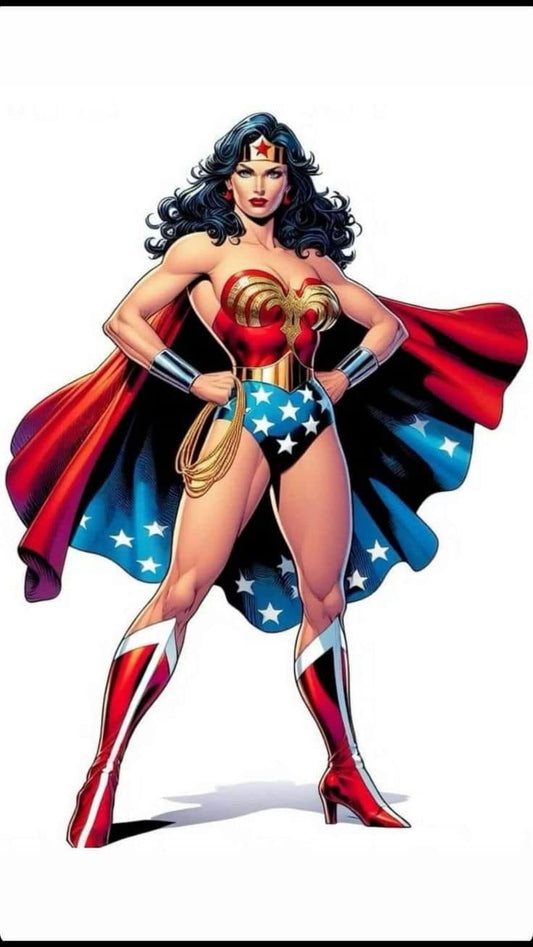 Wonder Woman Comic Artwork Print Poster