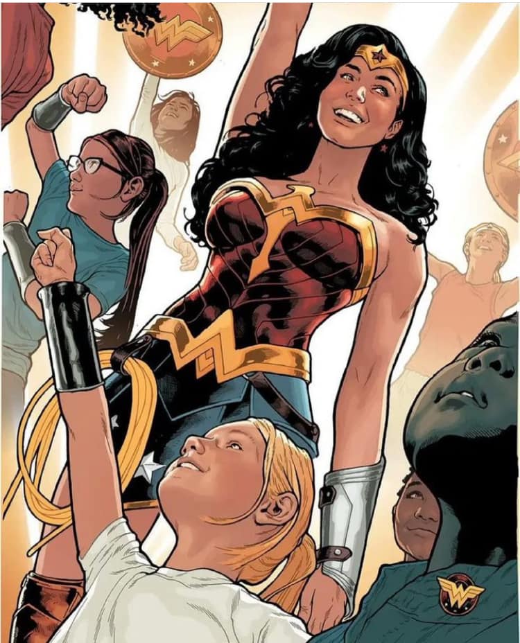 Wonder Woman Empowerment Children Print Poster