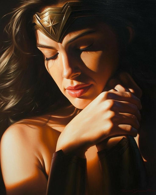 Wonder Woman Portrait Print Poster