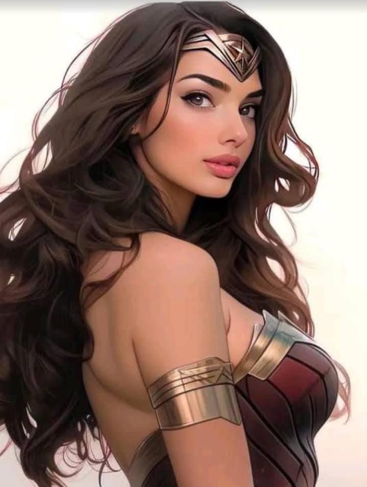 Wonder Woman Portrait (33) Jigsaw Puzzle