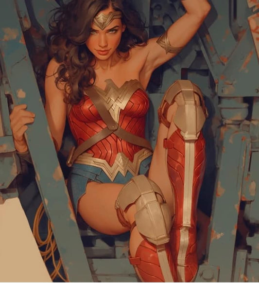 Wonder Woman Portrait (38) Print Poster