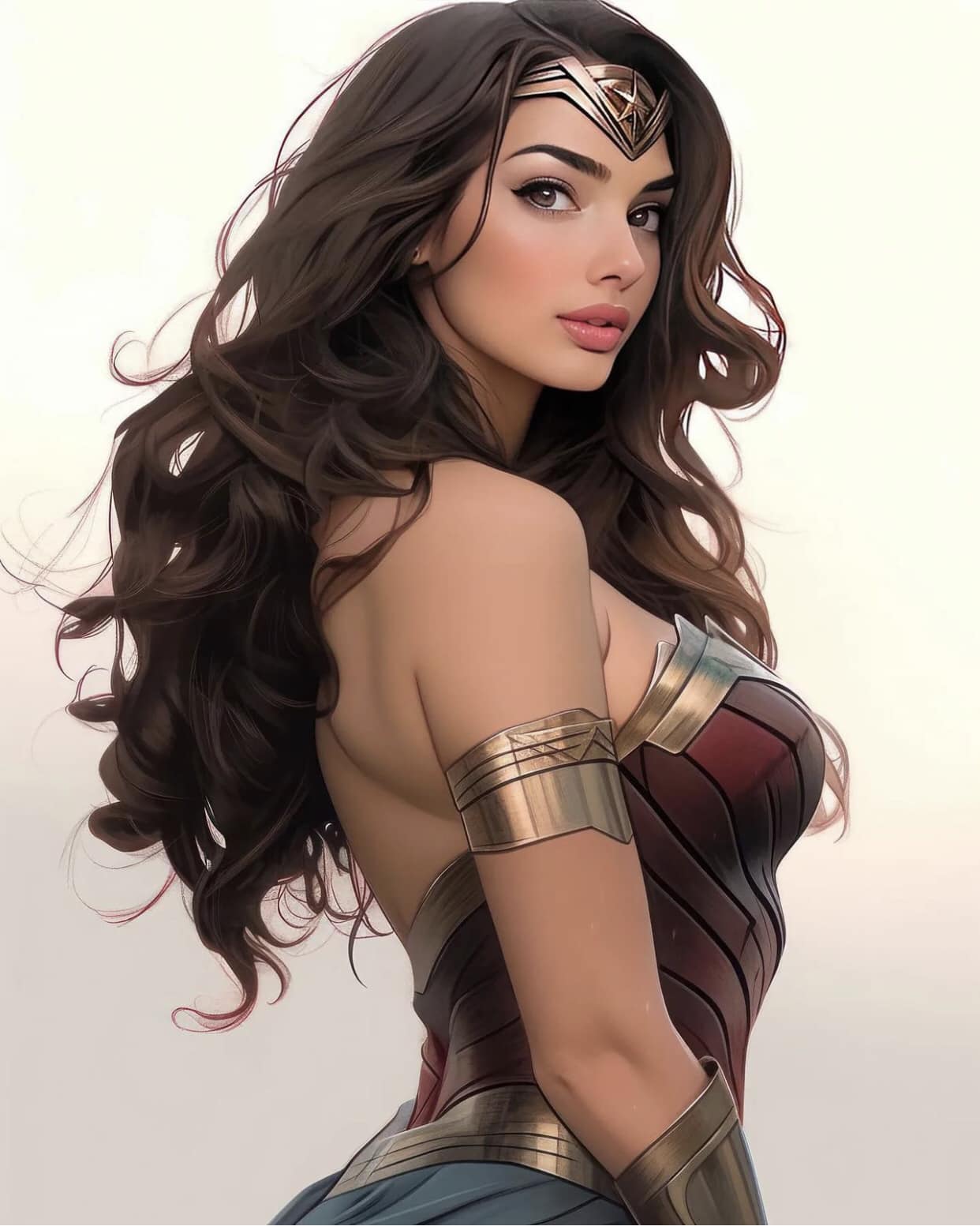 Wonder Woman Portrait (3) Jigsaw Puzzle