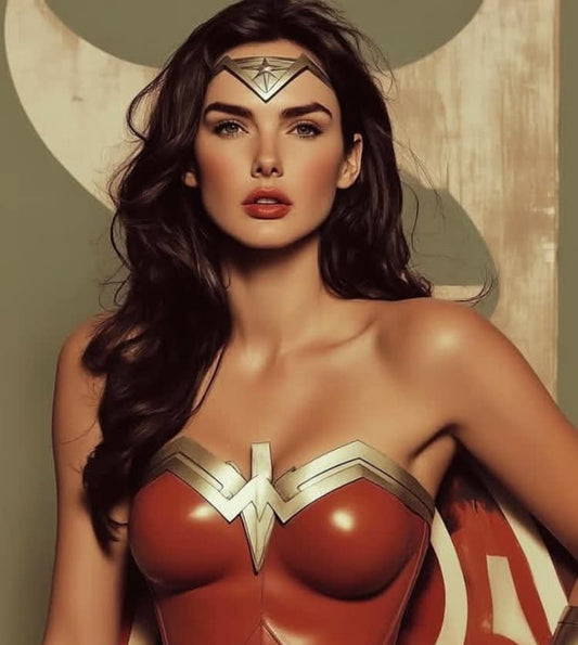 Wonder Woman Portrait (40) Print Poster
