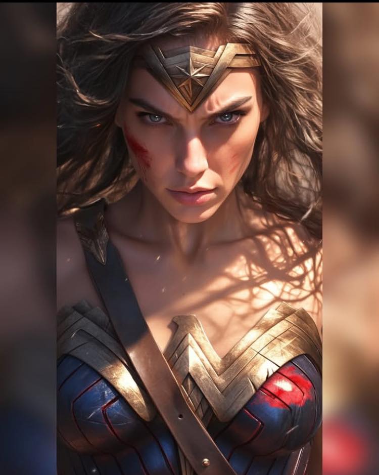 Wonder Woman Portrait (50) Jigsaw Puzzle