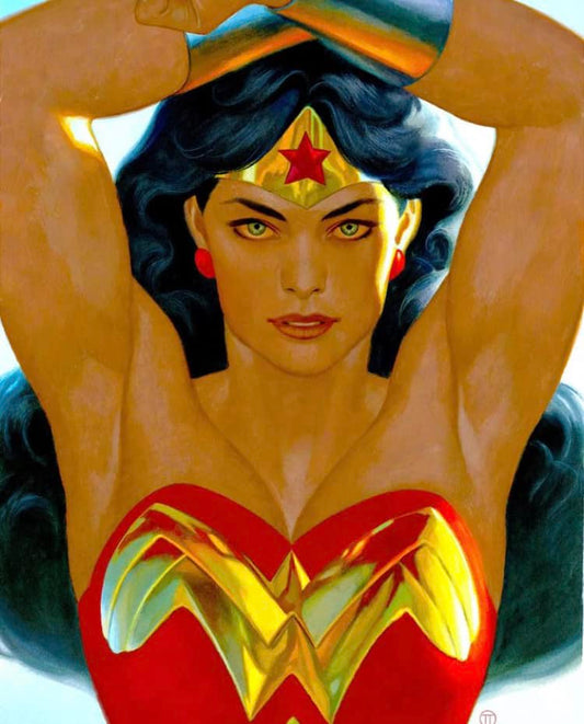 Wonder Woman Portrait (6) Print Poster