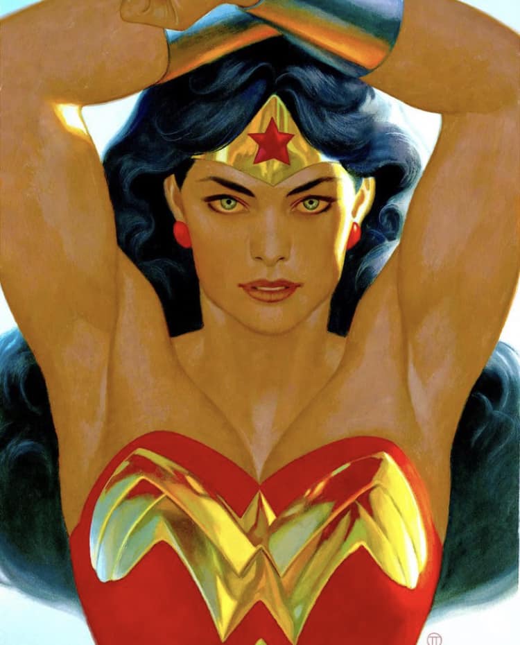 Wonder Woman Portrait (6) Jigsaw Puzzle