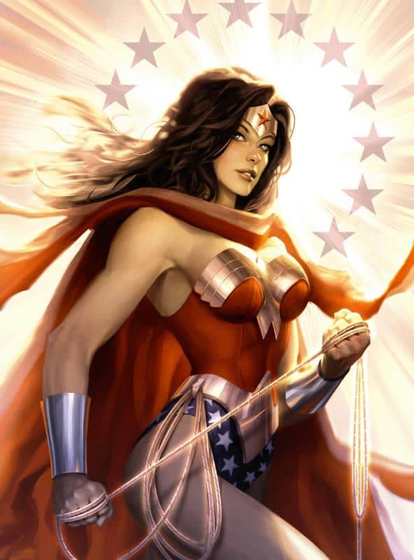 Wonder Woman Jigsaw Puzzle Art Jigsaw Puzzle