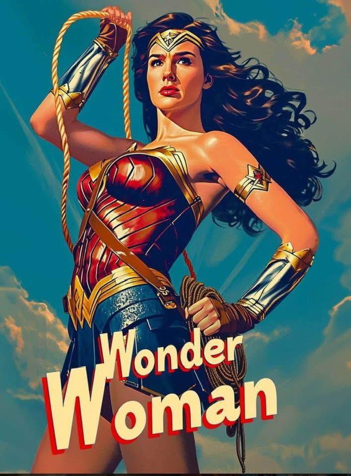 Wonder Woman Jigsaw Puzzle Jigsaw Puzzle