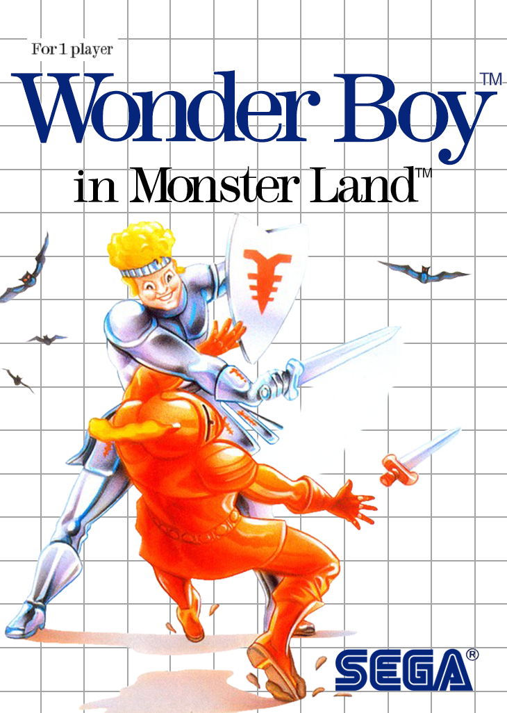 Wonder Boy In Monster Land Sega Master System Print Poster