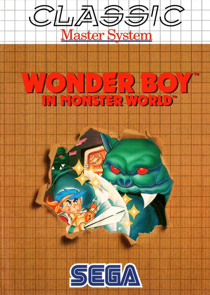 Wonder Boy In Monster World(1) Sega Master System Print Poster