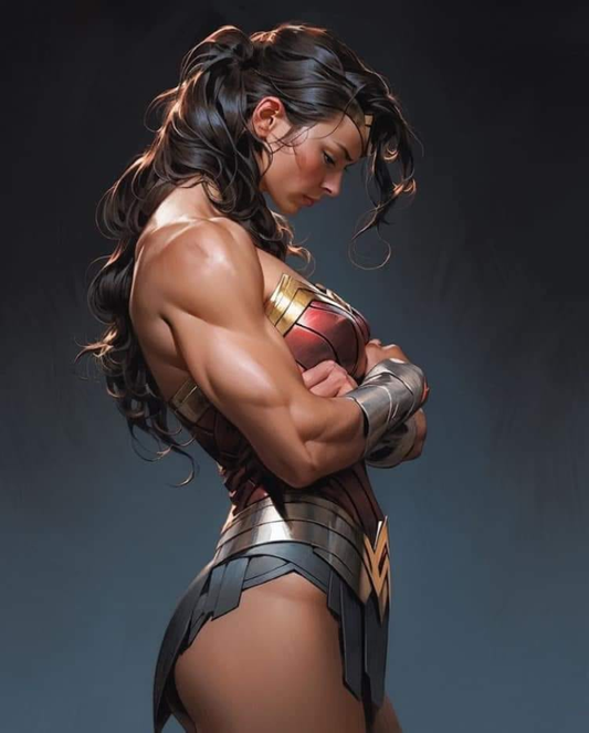 Wonder Warrior 7854 Print Poster