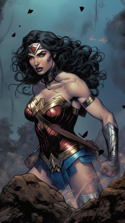 Wonder Woman 630 Magnet