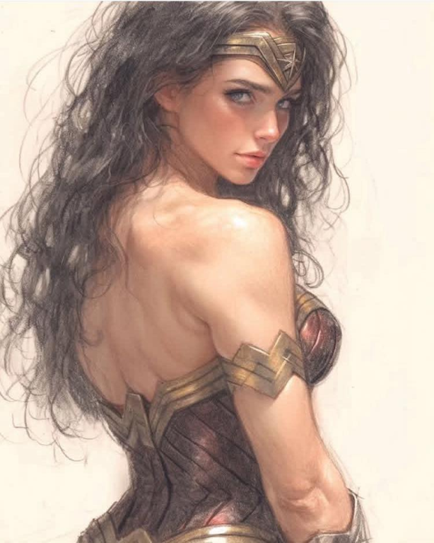 Wonder Woman 8493 Print Poster