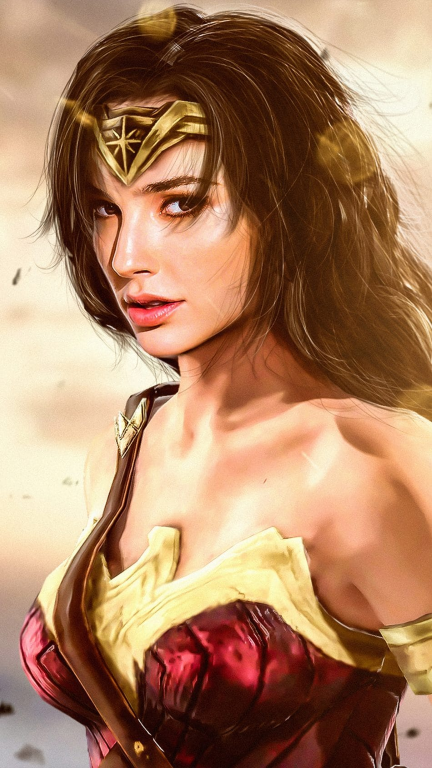 Wonder Woman Amazamazonian Warrior 342 Jigsaw Puzzle