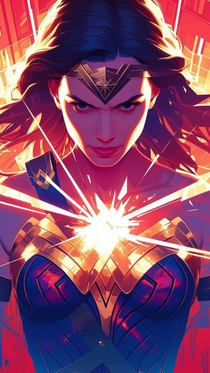 Wonder Woman Shining Armor 36 Print Poster