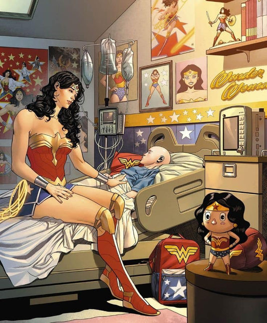 Wonderwoman Hospitalvisit Childcomfort Magnet