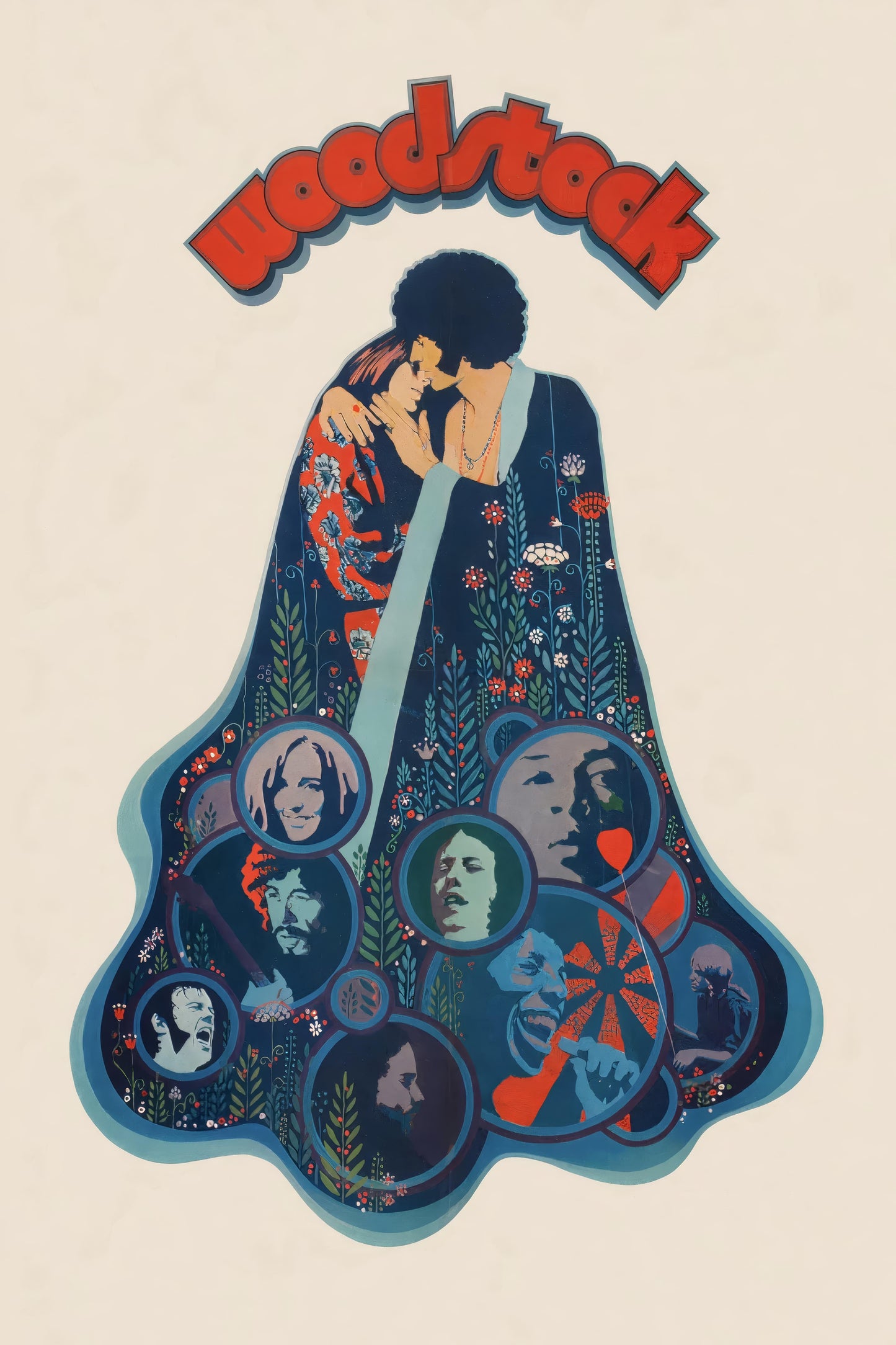 Woodstock (1970) Movie Keychain