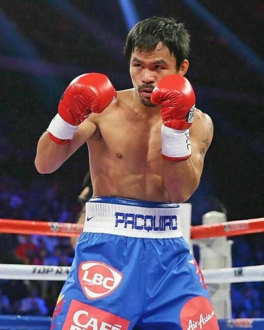 World Champion Boxer Manny Pacman Pacquiao Glossy Photo Belt Print
