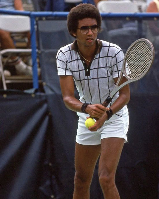 World Champion Tennis Player Arthur Ashe Glossy Photo Print Poster 2