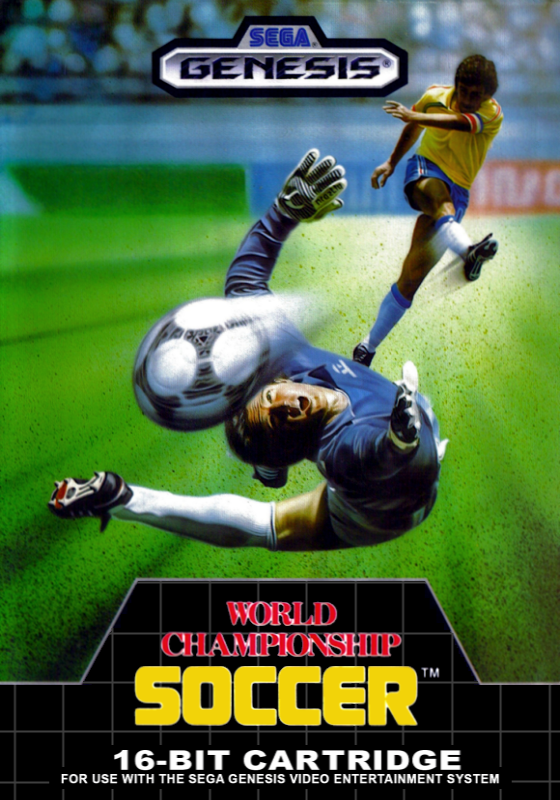 World Championship Soccer (Usa) Genesis Print Poster