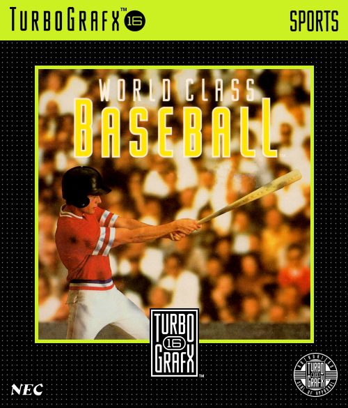 World Class Baseball Turbografx 16 Print Poster
