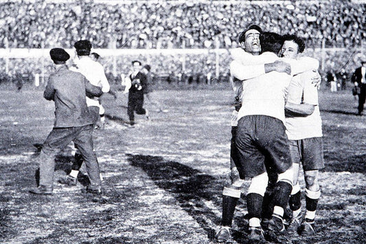 World Cup Champions 1930 Uruguay Vintage Sport Wall Art Home Poster